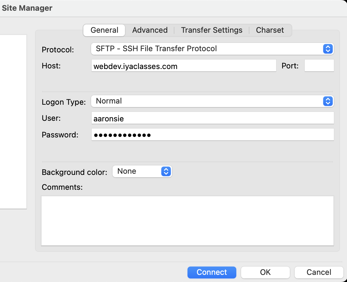FTP Site Manager